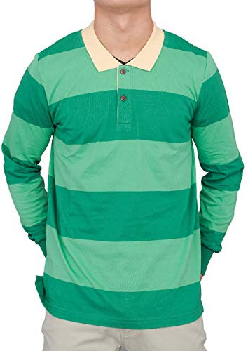 Adult Halloween Costume Detective and Blue Striped Shirt (Small)