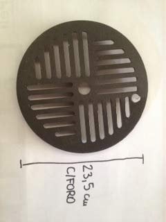 GRIGLIA ORIGINALE EDILKAMIN PER INSERTI A LEGNA, COD.R118560