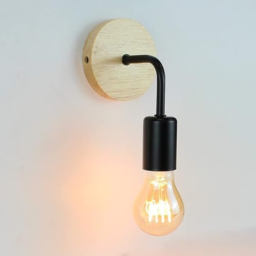 B·LED BARCELONA LED Lámpara De Pared Industrial Retro, De Interior, Lámpara De Agua Steampunk De Metal Retro, Decoración De Estilo Rural, Adecuada para Bares Familiares, Cafés Y Hoteles, LM134-N-Y