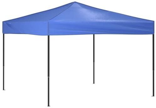 vidaXL Partyzelt Faltbar mit Seitenwänden Gartenzelt Festzelt Pavillon Zelt Gartenpavillon Gazebo Gartenlaube Bierzelt Faltzelt Camping Rot 2x2 m