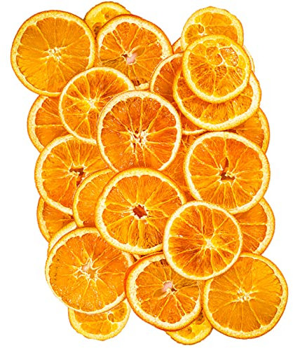 Getrocknete Orangenscheiben, 30 Stück Orangenscheiben Getrocknet Deko, Natur Dekoration Fruchtscheiben Weihnachtsdekoration Adventsdekoration, Getrocknete Orangen Bastelbedarf für Weihnachtskranz