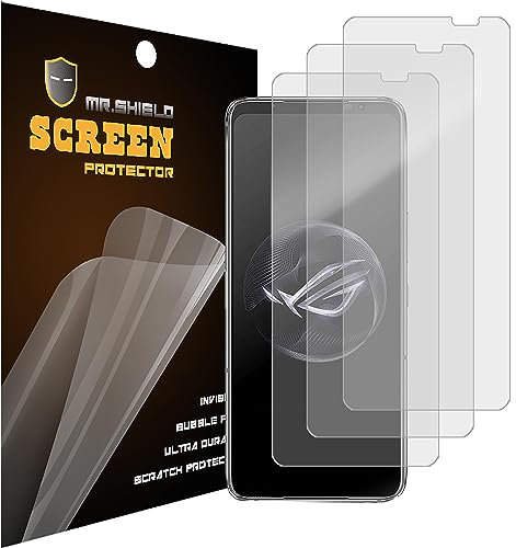 Mr.Shield Schutzfolie Kompatibel mit Asus Rog Phone 7 / Rog Phone 7 Ultimate Anti-Glare [3 Stück] Displayschutzfolie (PET Material)