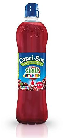 Capri Sun Sirup Kirsche mit Vitamin und Kirschgeschmack 600ml