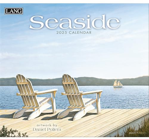 Lang, Seaside by Daniel Pollera Wandkalender 2025