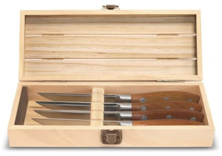 Sabatier Trompette Ryokan - Coffret palette 4 couteaux steak