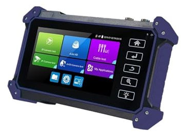 Überwachungskameratester 4K IP CCTV Tester 8MP IP CVI TVI AHD SDI Analog 6 In 1 Sicherheit CCTV Monitor Mit VGA Eingang Poe UTP IPC Tester Schnellvideo(5100 plus)