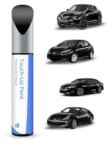 KH3 Black Obsidian/Super Black Lackstift für Nissan – Exakte Übereinstimmung für Chips und Kratzer