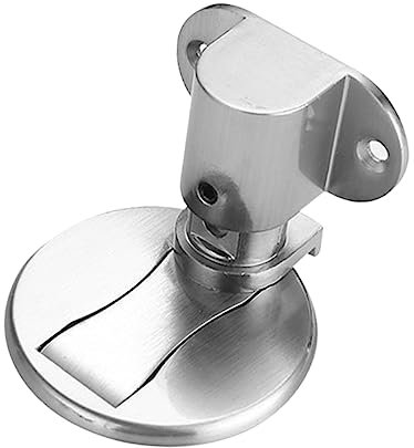 SHINEOFI Door Stopper Decorative Door Stop Magnetic Door Locks Adjustable Magnetic Door Stop Door Jam Door Holder to Keep Door Open Magnetic Door Holder Door Buffer Silver Stainless Steel