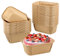 50 Piezas Moldes de Cartón para Pasteles, Moldes de Papel para Hornear Pasteles, Moldes de Papel Horneables Rectangulares, Tazas de Pastel, Moldes Profesionales para Tartas para Pastel Repostería Pan