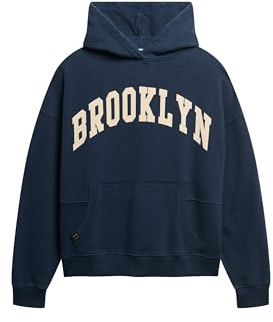 Superdry Damen Athletic Essentials Kapuzenpullover lockere Passform