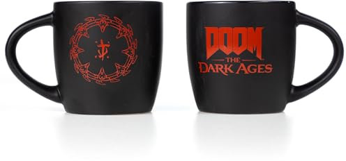 DOOM: The Dark Ages Mug Shield Black/Red