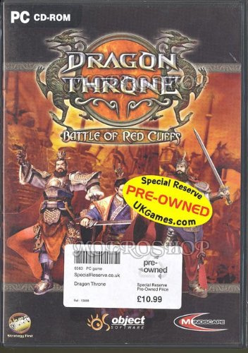 Dragon throne Battle of Red cliffs - PC - UK