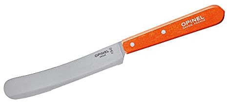 OPINEL Brunch Knife with Sandvik 12 °C27 Stainless Steel (Orange)