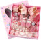HQCM Kinder Haarspangen Set, 18 Stück Little Girl Haarschmuck Geschenkset Haarspangen Haarnadeln Schleifen Krawatten Kleinkinder