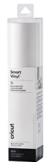 Cricut 2009052 Smart Vinyl Removable | 1 Sheet | 33cm x 3.6m | White, (12ft), 3.6m (12ft)