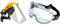 Oregon Browguard and Polycarbonate Visor Combination, Adjustable Safety Face Shield & 539169 Professional CE Certified Safety Goggles for Use with Glasses