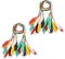 Hailege 20pcs Alligator Clips Wires Alligator Test Leads Length 20.5 inch for Circuit Connection Electronic Testing Experiments Electronics DIY Two Bundles Five Colors