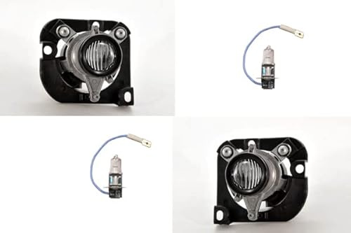 Johns, Nebelscheinwerfer Nebellampe passend für Fiat 500 312 10/07-06/15 Set L+R mit H3