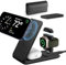 ESR 3-in-1 Travel Charging Station, MagSafe Charger, Made for Apple Watch Certified, Foldable Magnetic Wireless Charger for iPhone 16/15/14/13/12 Series, AirPods 4/3/AirPods Pro, Black