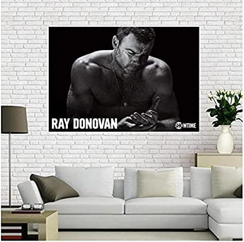 Poster Ray Donovan Poster, Tv-Spielplakat, Wandkunst, Bilder, Poster Und Drucke, Leinwandgemälde, Heimdekoration 50X70Cm Kein Rahmen