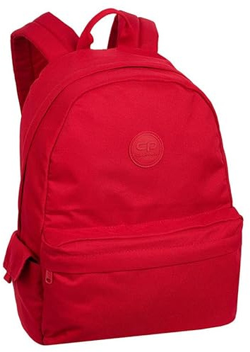 Coolpack F087642, Schulrucksack SONIC RPET RED, Red