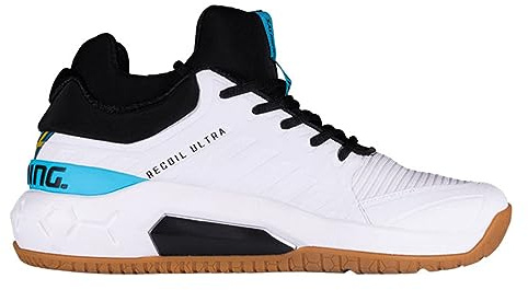 Salming Recoil Ultra Mid (White) Men's Squash Shoes (1233076-0707) 11.0