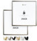 Heimlich® 2x Cadre Photo 25x25 cm en Aluminium Argenté | Cadre 25x25 cm | Cadre à Documents 25x25 | Verre Acrylique Incassable Excellente Qualité Durable | Décoration Murale 25x25