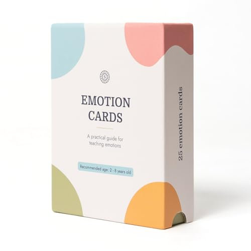 Samma Sati Tarjetas de Emociones | Juego Educativo Montessori | Flashcards Didácticas para Niños a Partir de 2 Años | Pictogramas en Español | Aprende sobre Gestión de Emociones