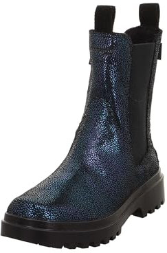 Superfit Mädchen ABBY Gore-Tex Stiefel, SCHWARZ/BLAU 0030
