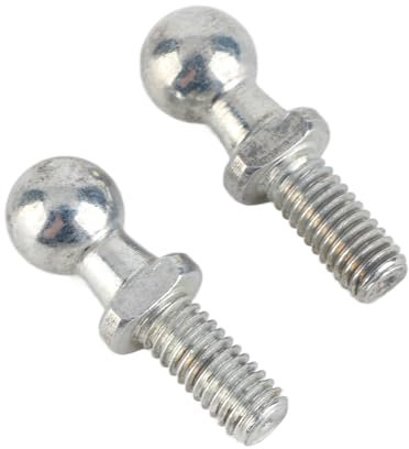 Gasdruckfedern, Kugelbolzen, M6, Verschleißfest, Rostfrei, Eisenmaterial, Schnelle und Einfache Befestigung für die Motorhaube