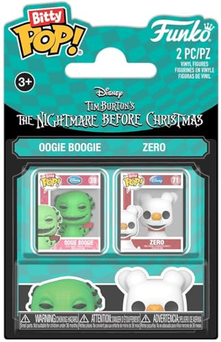 Funko Bitty POP!: The Nightmare Before Christmas 2-Pack - Oogie & Zero
