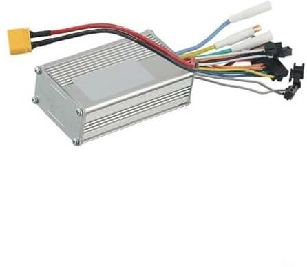 MUEOSI Elektroroller 60 V 52 V 48 V 36 V Display Bürstenloser Motor ohne Hall-Controller mit LCD-Display EBike Intelligenter bürstenloser Controller (Display mit flachem Kopf) E-Bike Bürstenmotor Cont