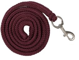 HKM Samantha Strick mit Karabinerhaken, Bordeaux, 180 cm