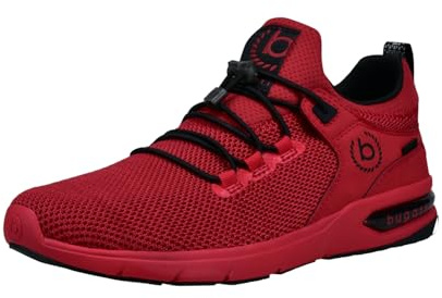 bugatti Herren-Slipper-342-65860, red/red, 43