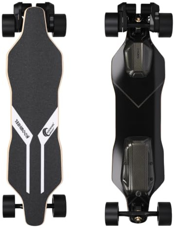 Hochleistungs-Elektro-Skateboard mit Fernbedienung, 40/45 km/h Höchstgeschwindigkeit, 30 km Reichweite, Ideal für Straßen und Pendler