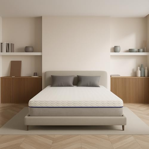 Komfi Excel Medium 25cm Medium Soft Single Mattress, HD Breathable Memory Foam Layer