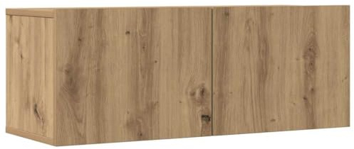 vidaXL TV Cabinets Wall-mounted 2 pcs Artisian Oak 80x30x30 cm