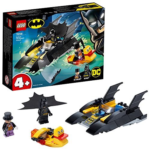 LEGO 76158 Super Heroes All’inseguimento del Pinguino con la Bat-barca!