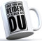 Einer von uns beiden ist klüger als du Tasse Lustige Geschenkidee Kollegen Freunde Party Feiern Sprüchetasse Alkohol Schnaps Bier Wodka Pfeffi Mallorca