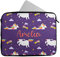 Novelty Things Personalised Any Name Unicorn Design Laptop Case Sleeve Tablet Bag Chromebook Gift 338 (9-10 inch)