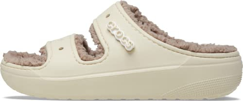 Crocs Classic Cozzzy Sandal 38-39 EU Bone/Mushroom