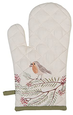 Clayre & Eef VGP44 Ofenhandschuhe Beige 16x30 cm