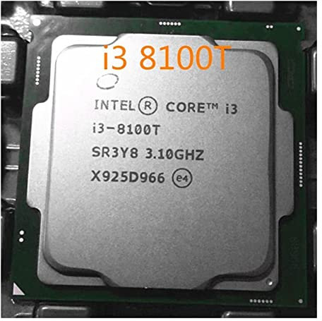 CHYYAC Processeur Intel Core I3-8100T I3 8100T 3,1 GHz Quad-Core Quad-Thread 6M 35W LGA 1151