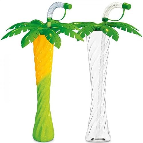 Take Away Supplies LTD Palm Tree Slush/Cocktail Yard Cups 350 ml /12oz x 54 Cups