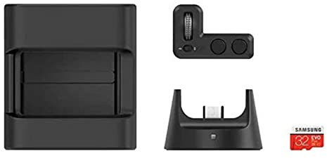 Osmo Pocket Kit d'extension avec module sans fil Osmo Pocket sans fil, molette de commande, fixation d'accessoires, carte micro SD 32 Go pour Osmo Pocket, Pocket 2