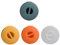 4 Pcs Cable Winder Cord Wraps Tidy Mini Portable Retractable Cable Reel for Headset, Wire Wrap, Phone Charging Cable