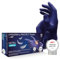 AMPri Nitrilhandschuhe, Low Derma, violett, 100 Stück/Box, Größe L, puderfrei, Epiderm Protect Purple by Med-Comfort: Nitril Einmalhandschuhe, Einweghandschuhe in den Größen XS, S, M, L, XL