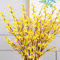 LKPOMI Fiori Artificiali di Forsizia, 6 Pezzi Alti 37 Pollici di Seta Fiori Gialli Bouquet di Orchidee Finte Piante Rami per Interni Ed Esterni Matrimoni Ufficio Decorazione della Casa(Giallo)