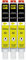 3 XL Druckerpatronen kompatibel zu CLI-571 Y Gelb für Canon PIXMA MG5750 MG5751 MG5752 MG5753 MG6850 MG6853 MG7750 MG7753 TS5050 TS5053 TS5055 TS6050 TS6052 TS8050 TS8053 TS9050 TS9055