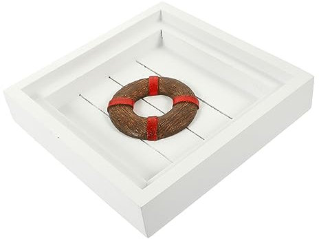 OUNONA Nautische Wandkunst Aus Holz Dekoratives Ozeanbild Für Wohnzimmer Schlafzimmer Und Badezimmer Kreative Wanddeko Im Mediterranen Stil Als Für Freunde Und Familie